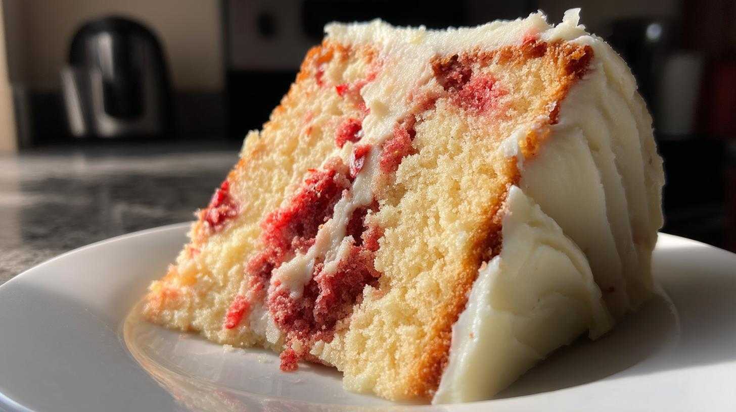 does cream cheese frosting go with strawberry cake