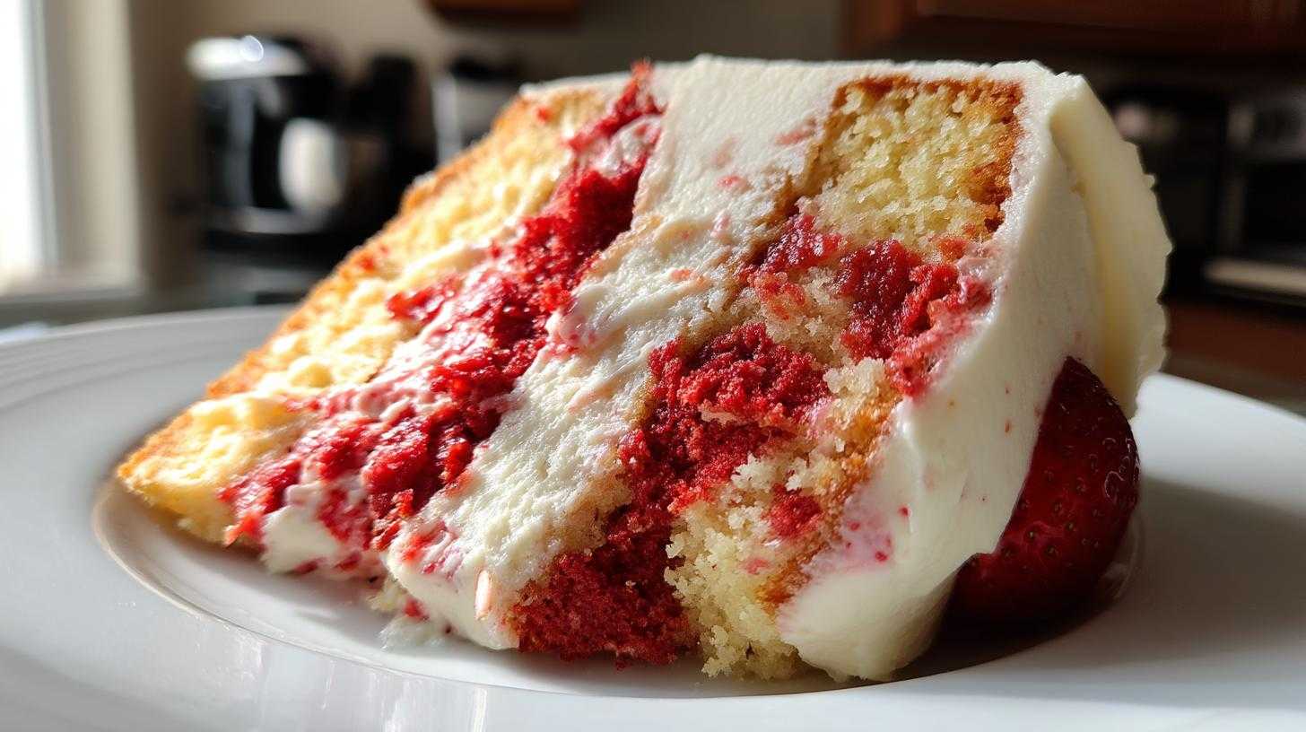 does cream cheese frosting go with strawberry cake