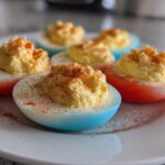4th of July Deviled Eggs