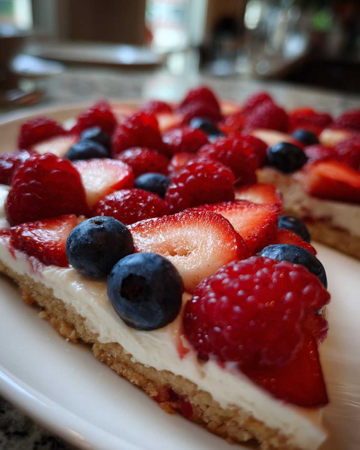 4th of July Fruit Pizza