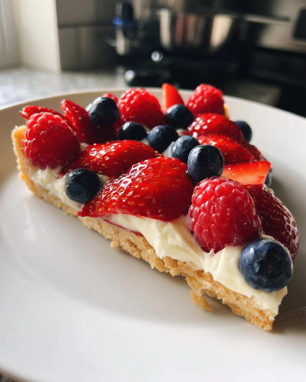 4th of July Fruit Pizza