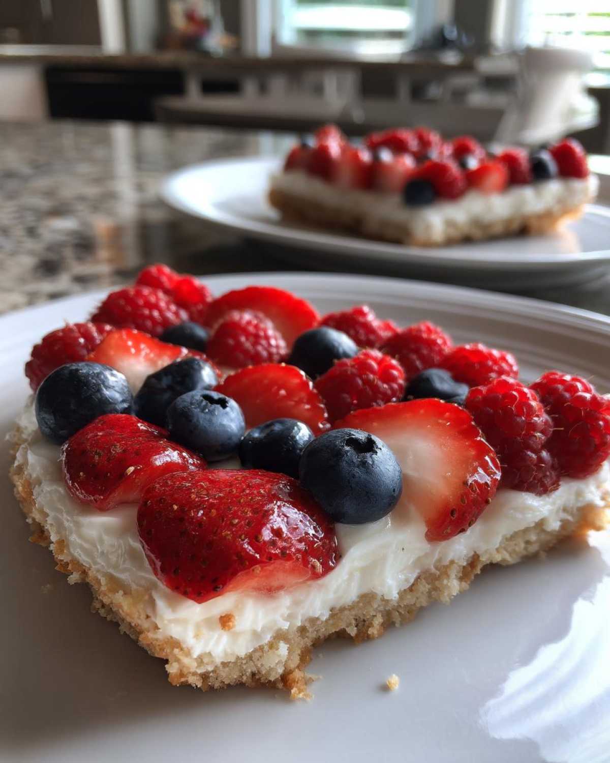 4th of July Fruit Pizza