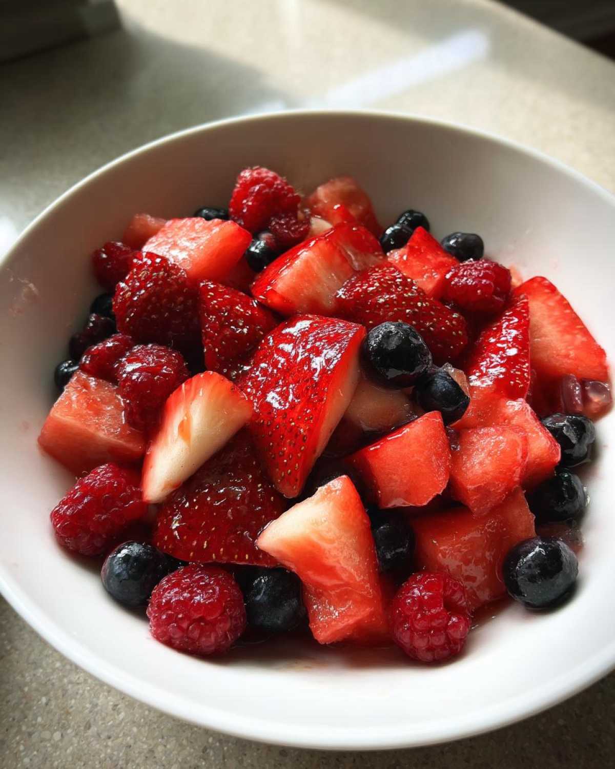 4th of July Fruit Salad