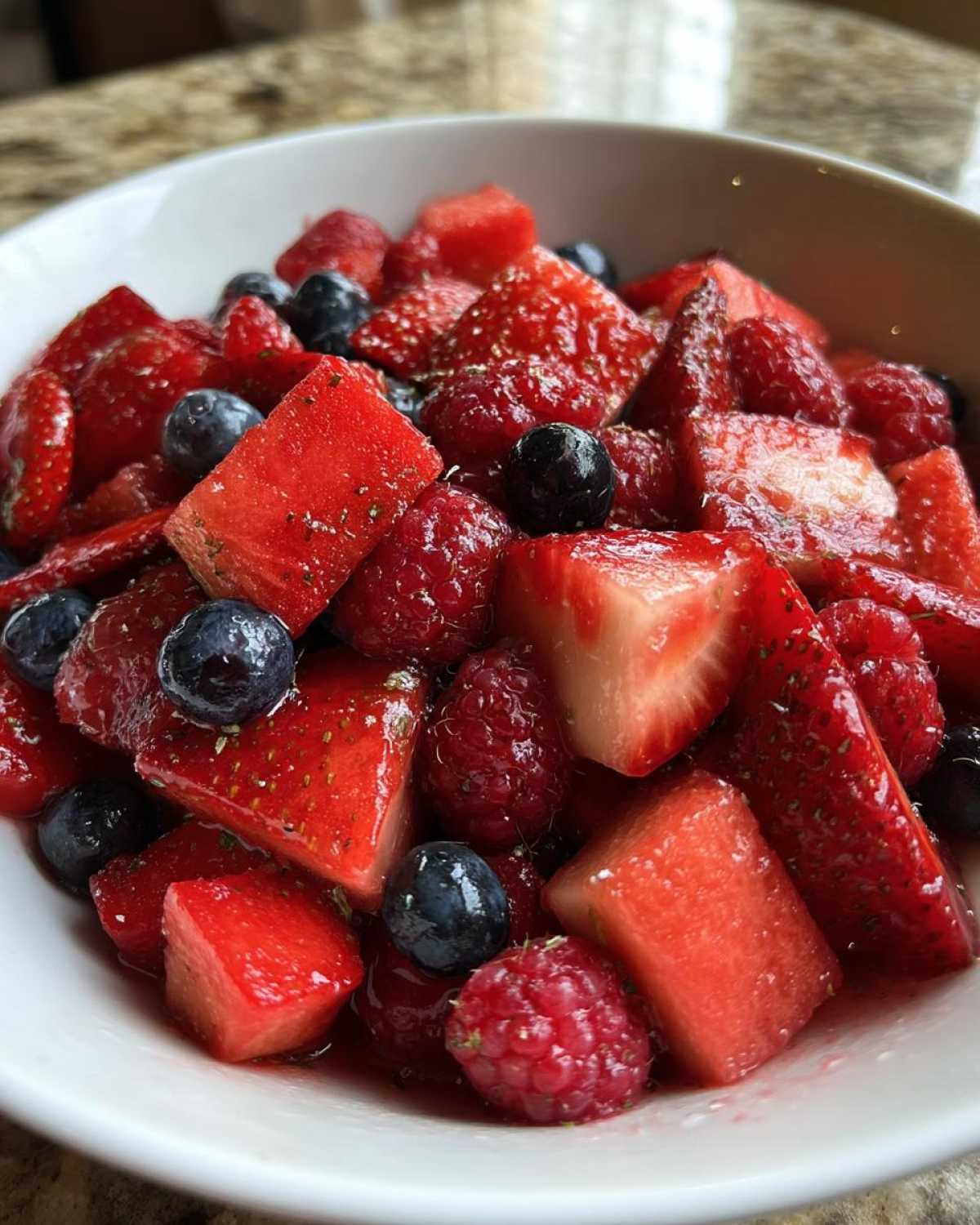4th of July Fruit Salad