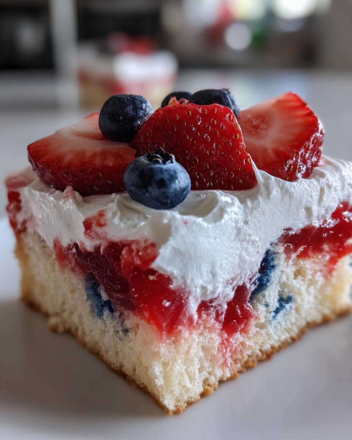 4th of July Poke Cake