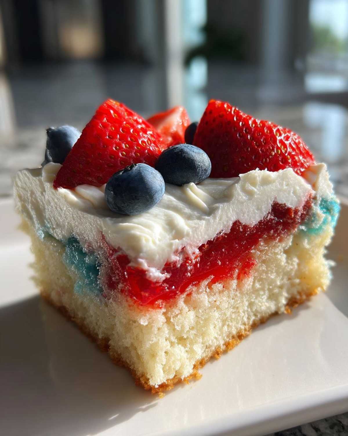 4th of July Poke Cake