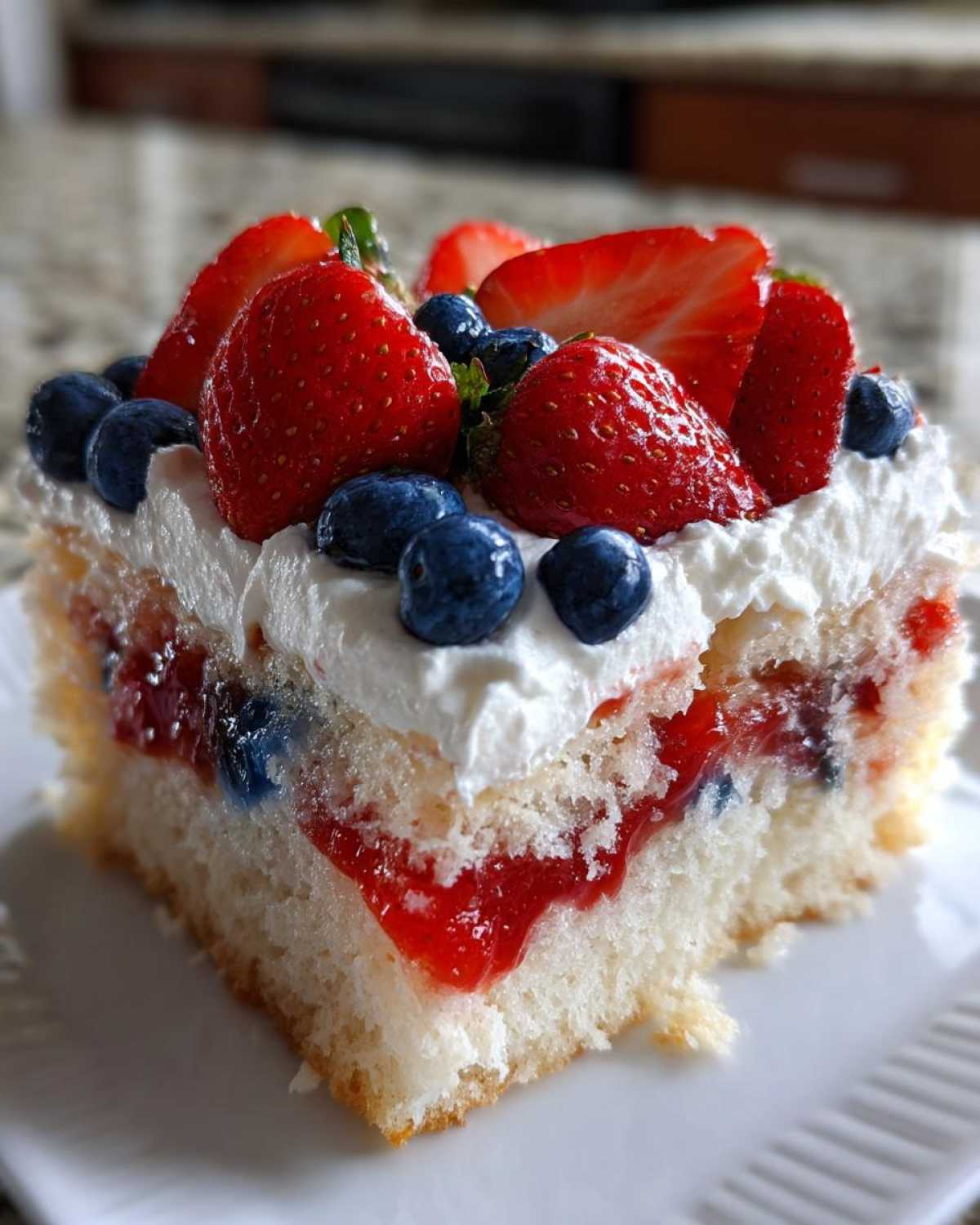 4th of July Poke Cake
