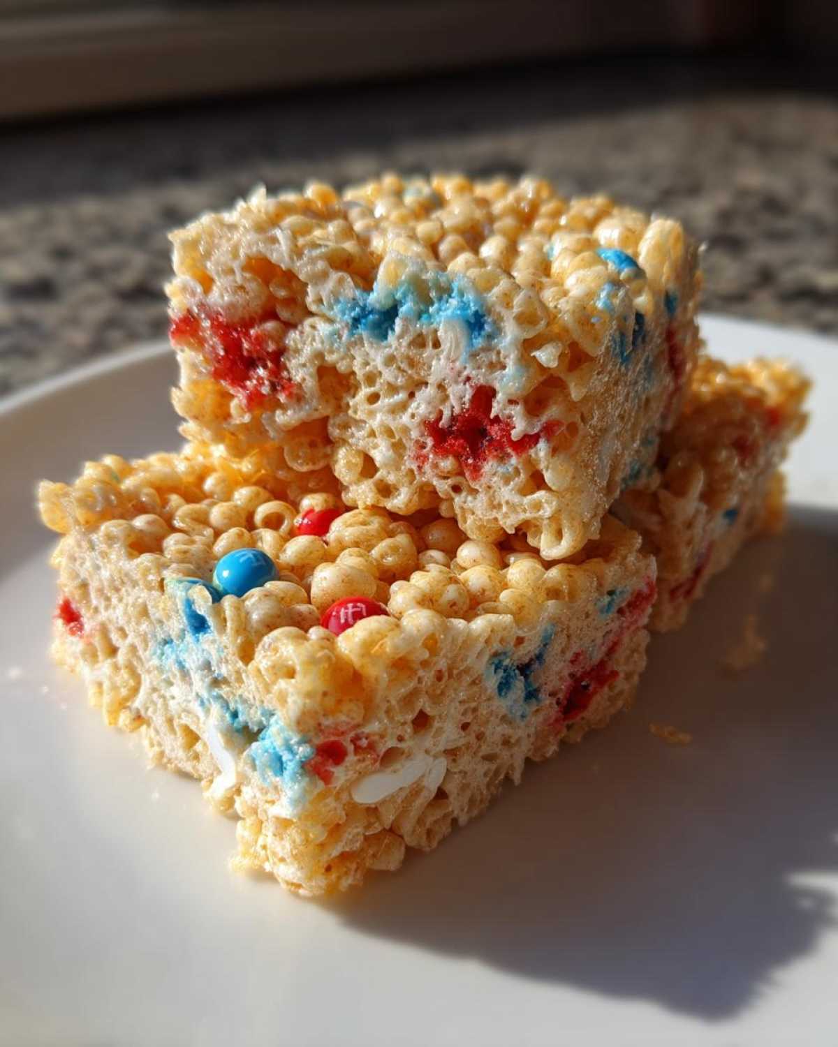 4th of July Rice Krispie Treats