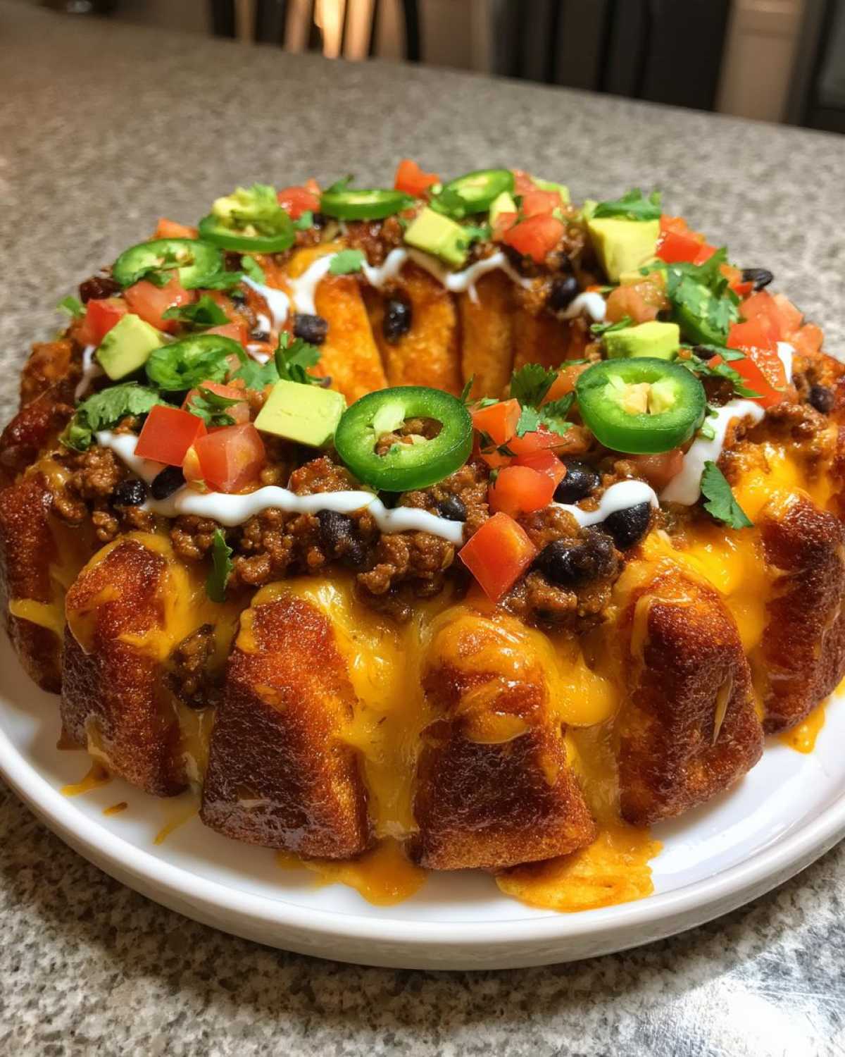 BUNDT PAN NACHOS