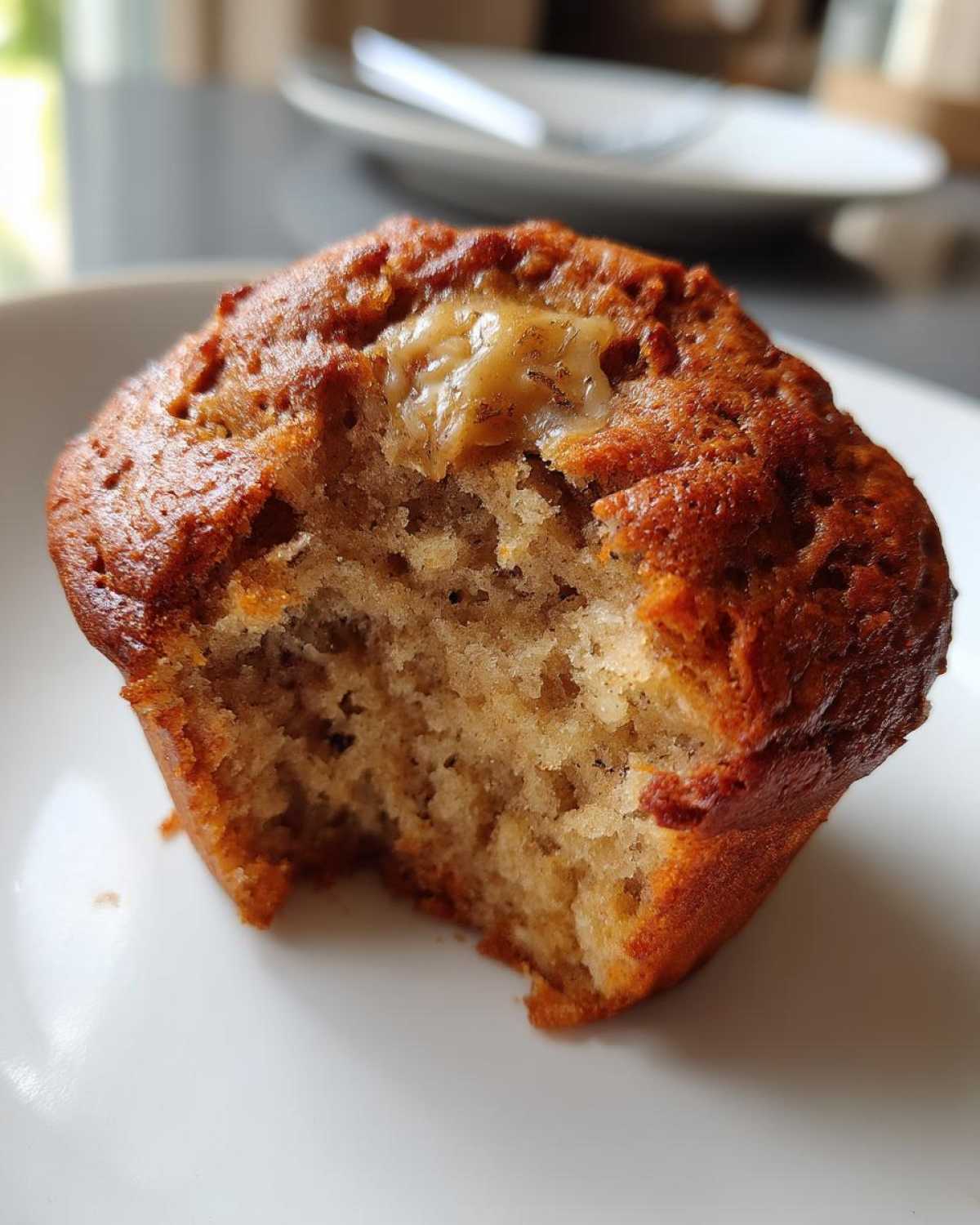 Banana bread muffin recipe