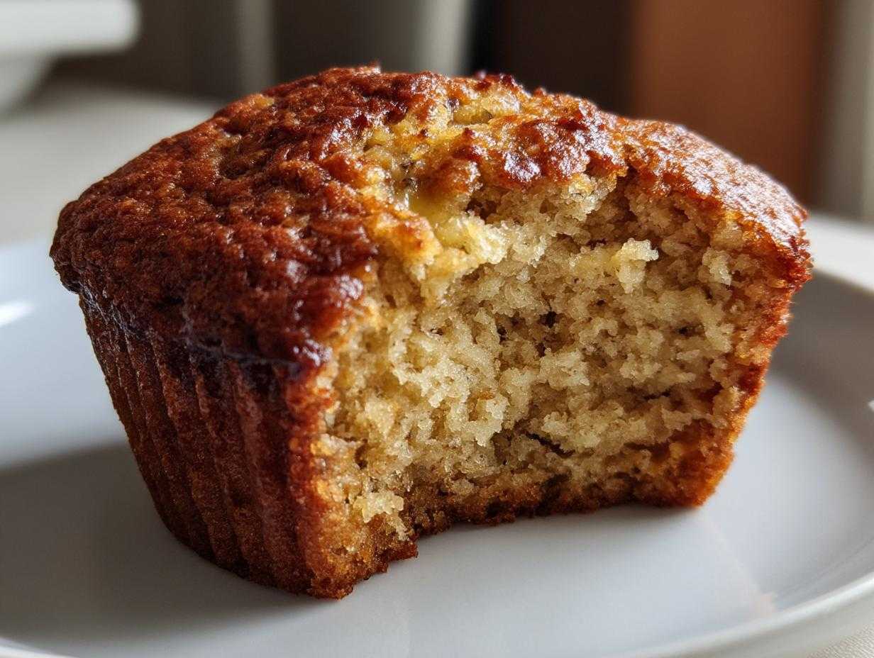 Banana bread muffin recipe