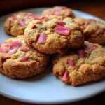 Brown Sugar Rhubarb Cookies