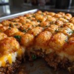 Cheeseburger Tater Tot Casserole