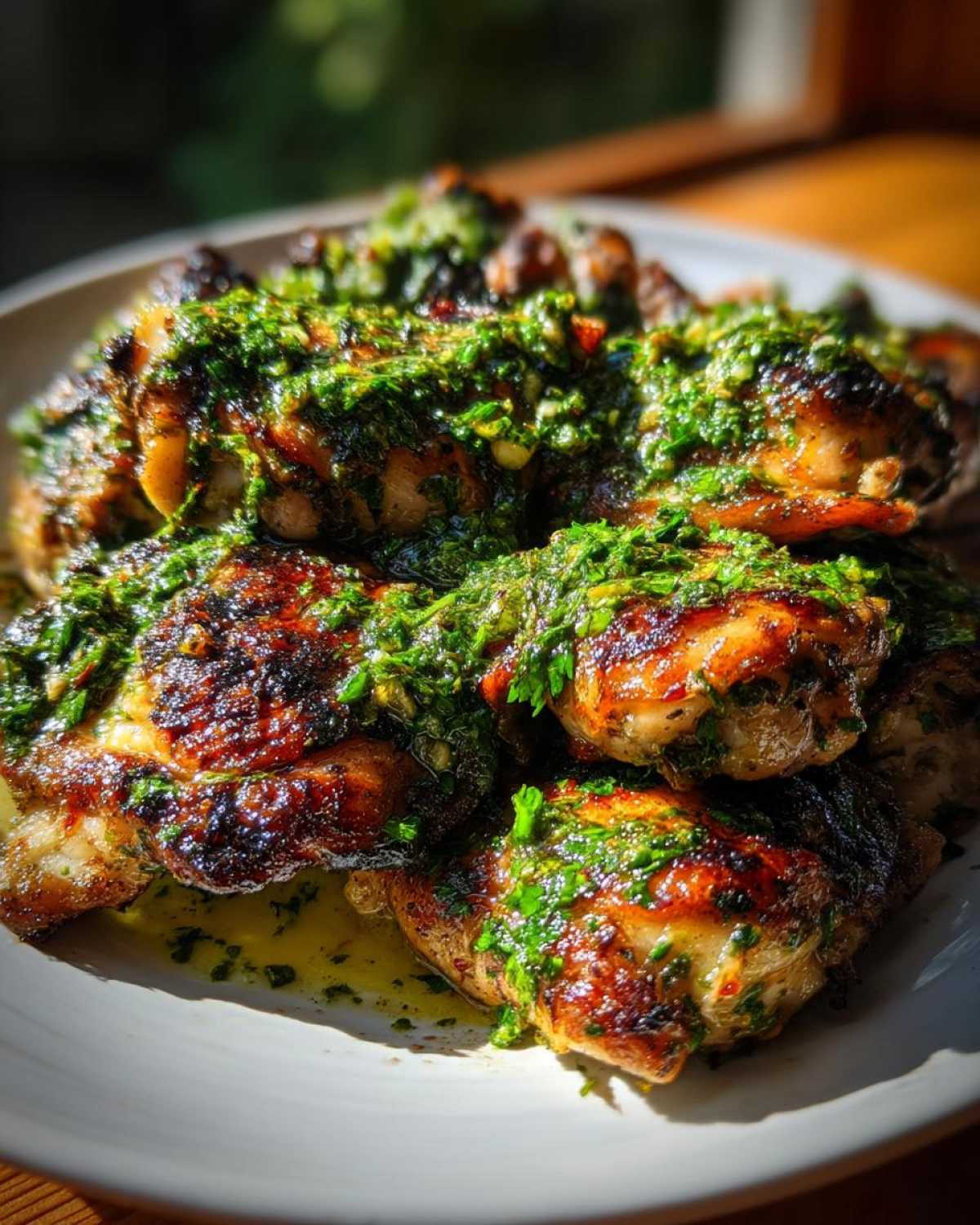 Chimichurri Chicken Thighs