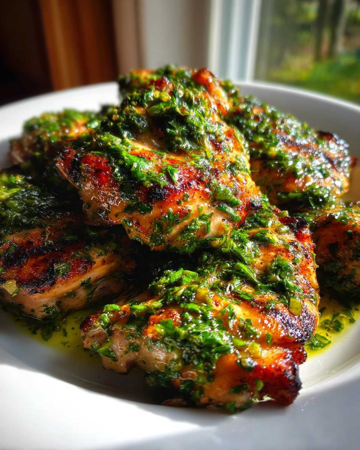 Chimichurri Chicken Thighs