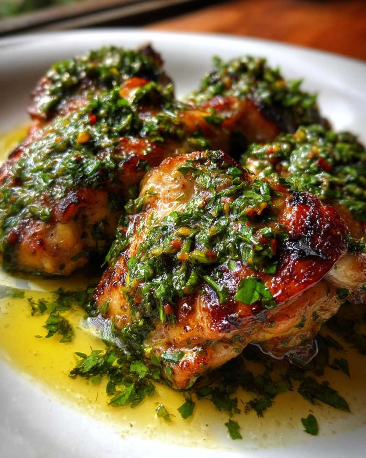 Chimichurri Chicken Thighs