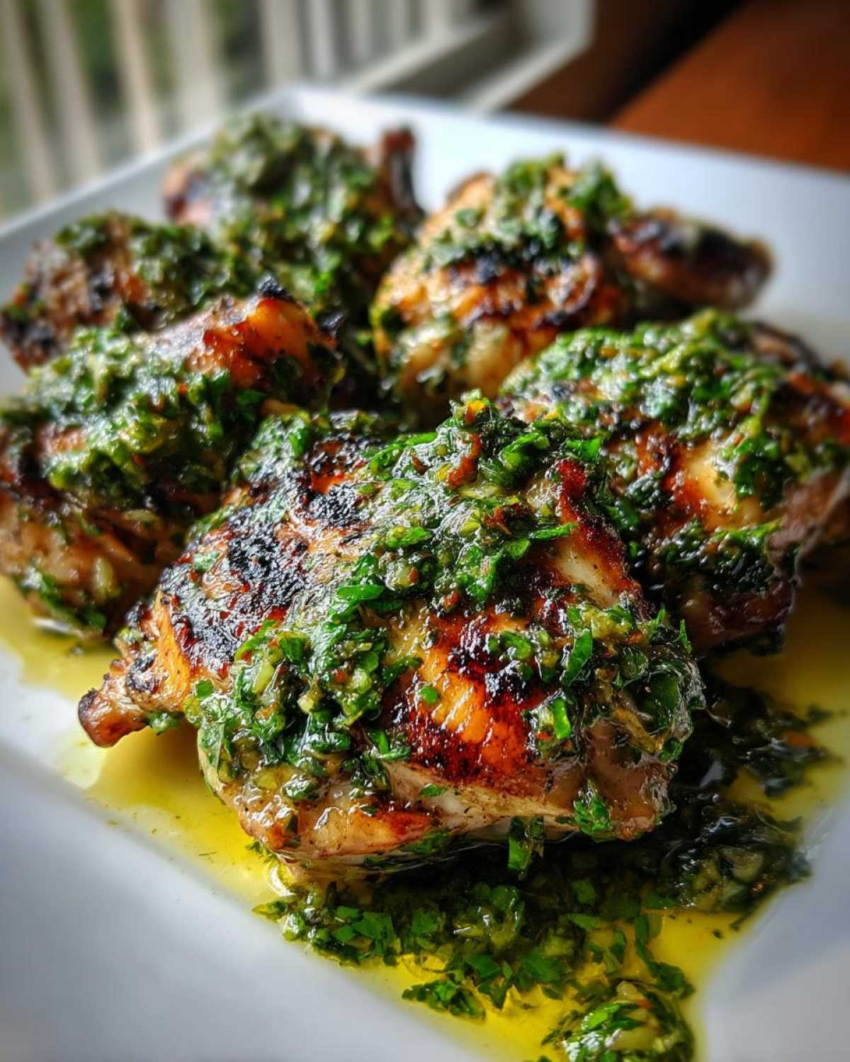 Chimichurri Chicken Thighs