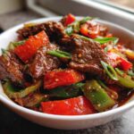 Crockpot Pepper Steak