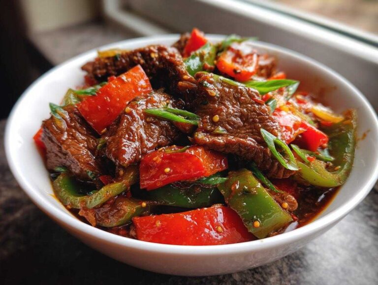 Crockpot Pepper Steak