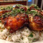 Hawaiian Chicken with Coconut Rice