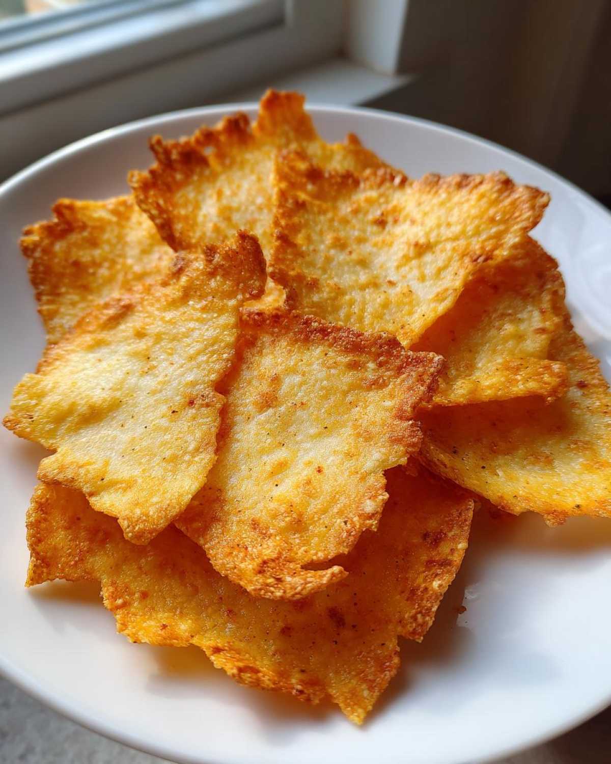 High-Protein Cottage Cheese Chips