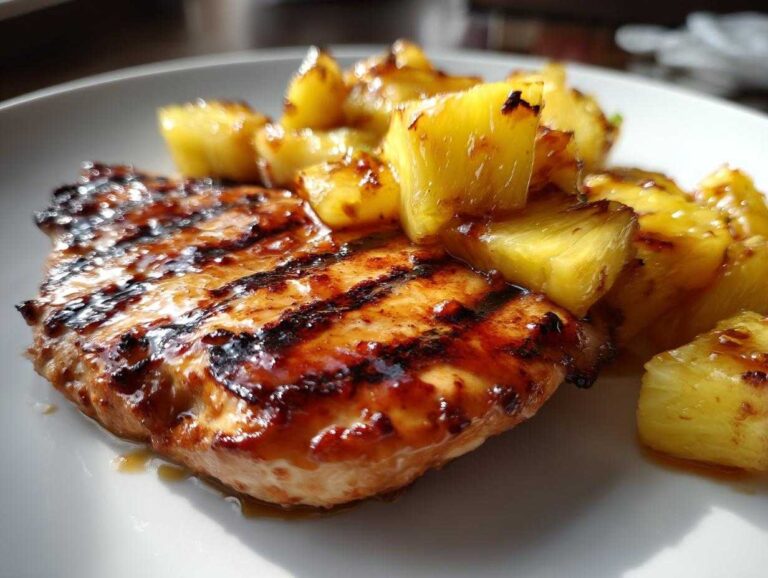 Honey Pineapple Grilled Chicken