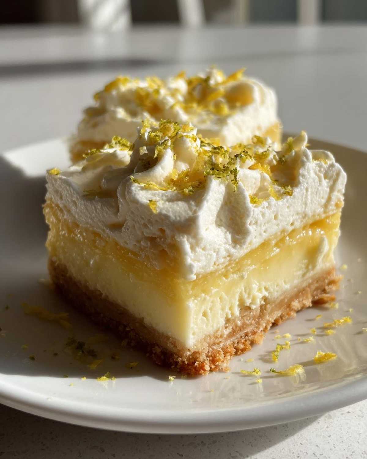 Lazy Day Lemon Cream Pie Bars