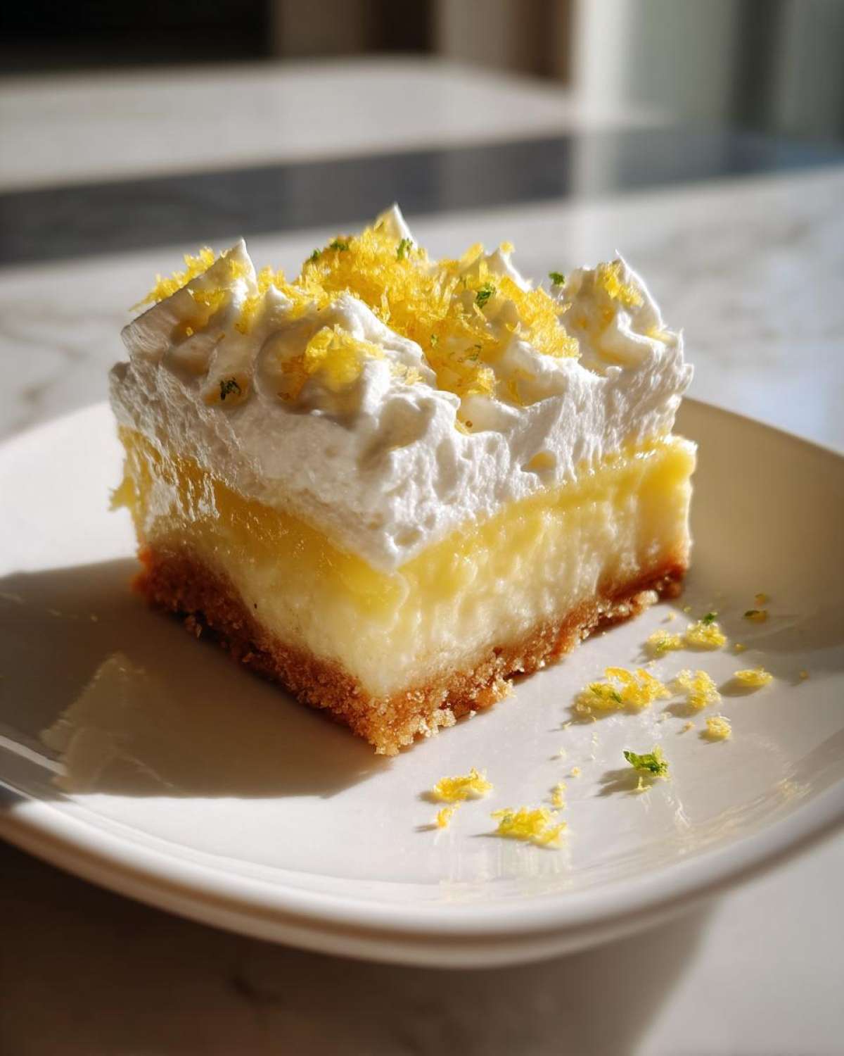 Lazy Day Lemon Cream Pie Bars