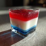 Red, White & Blue Layered Jello