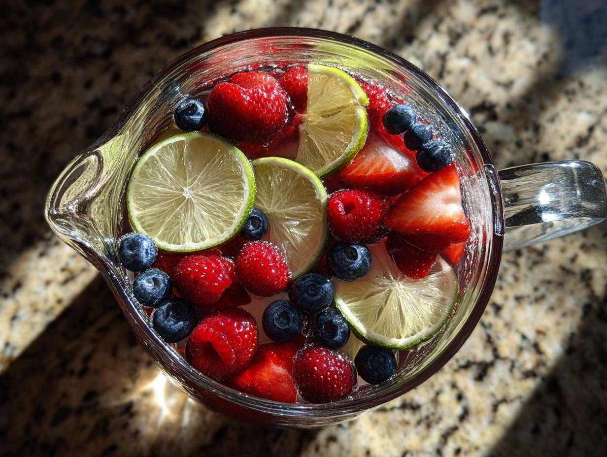 Red White and Blue Sangria