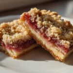 Rhubarb Crumble Bars