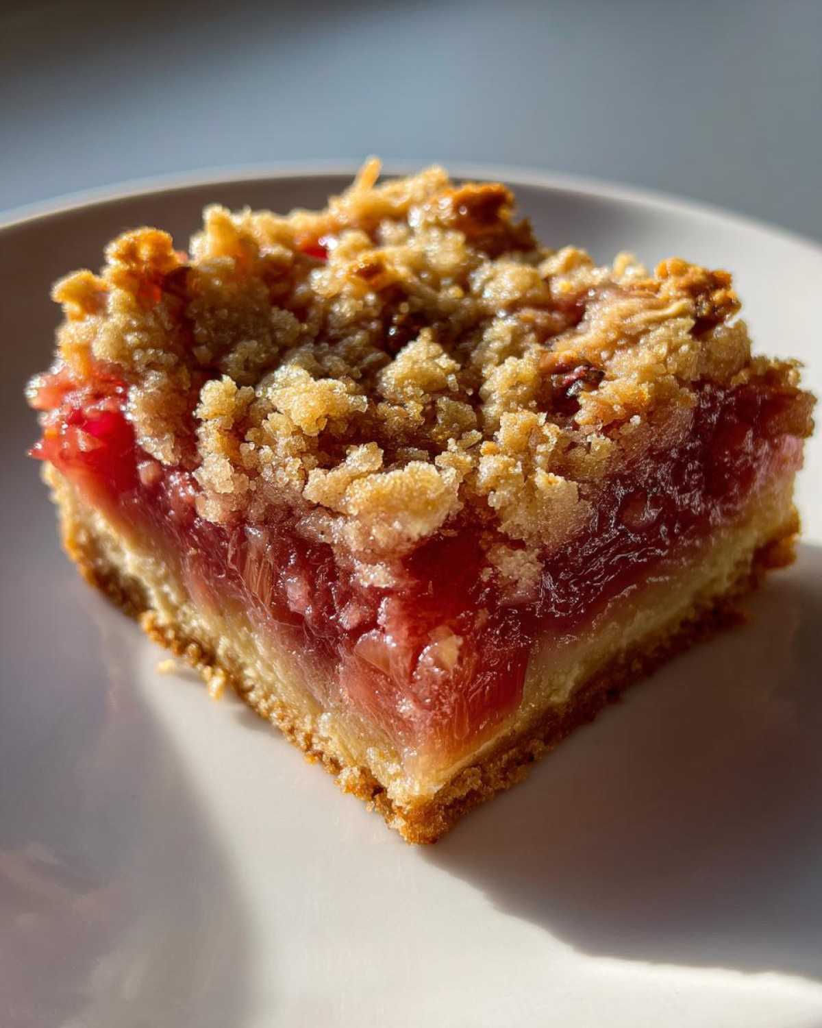 Rhubarb Dream Bars