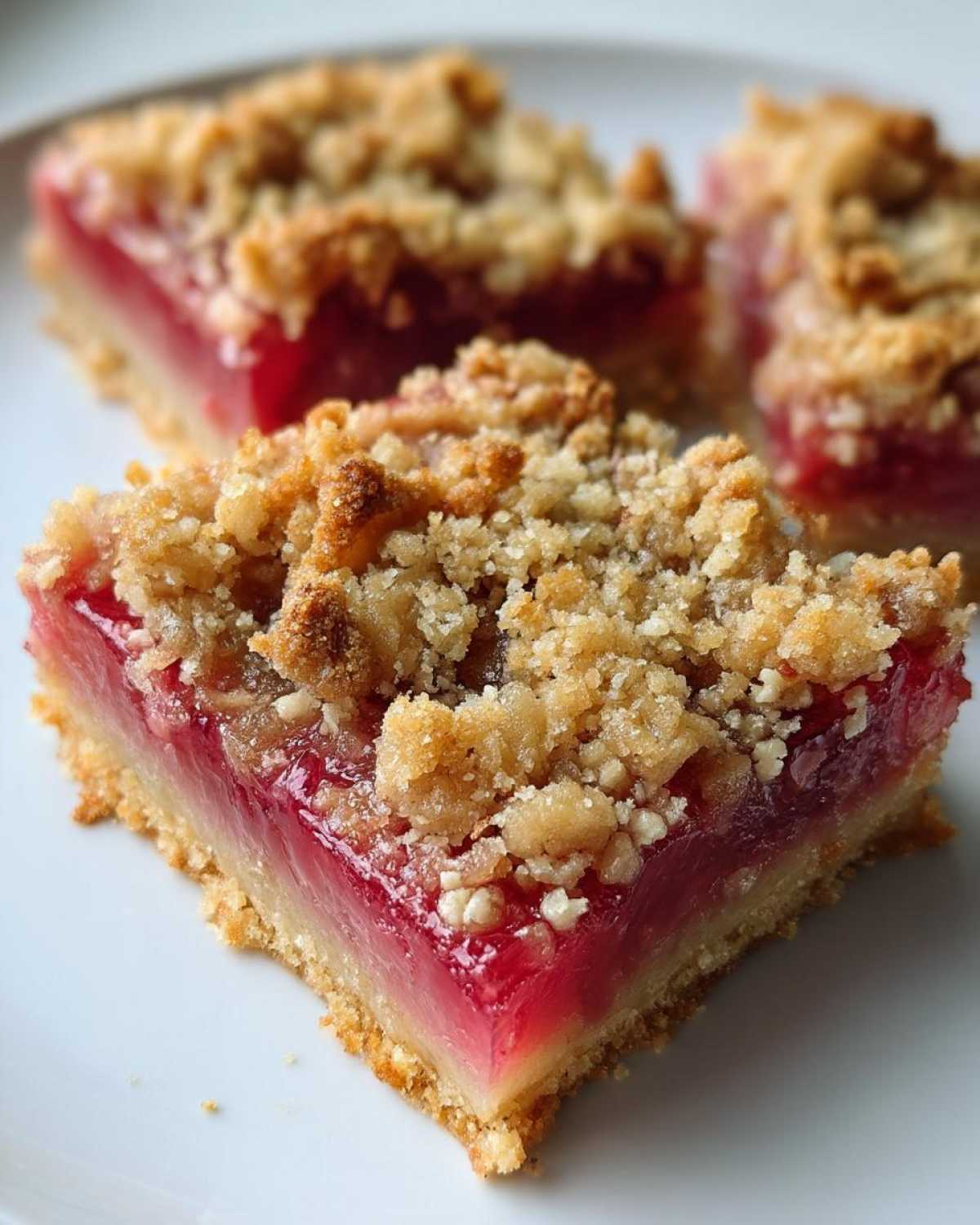Rhubarb Dream Bars
