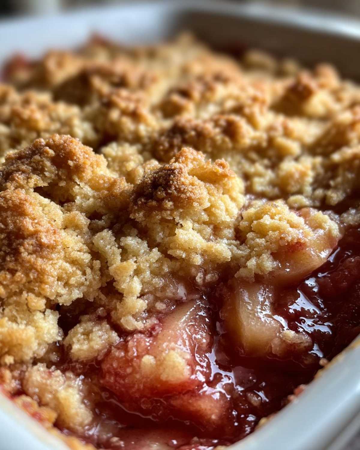 Rhubarb Dump Cake