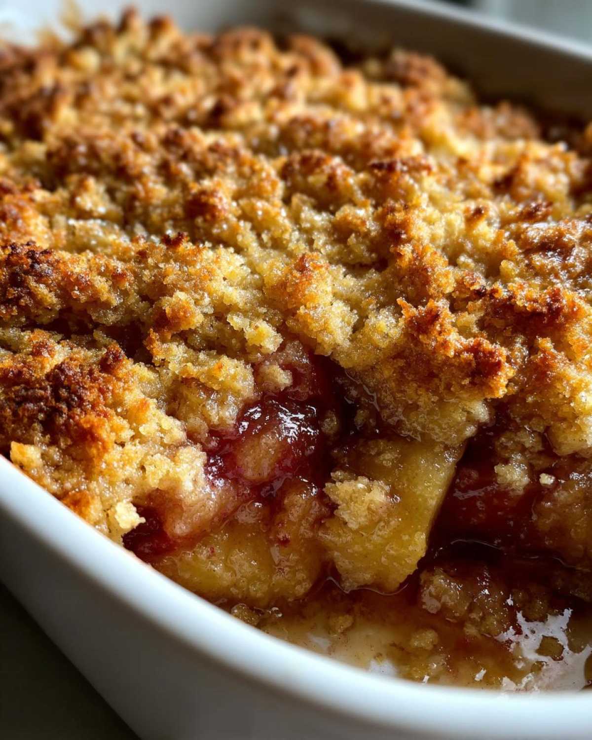 Rhubarb Dump Cake