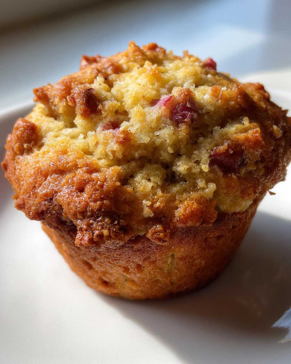 Rhubarb Muffins