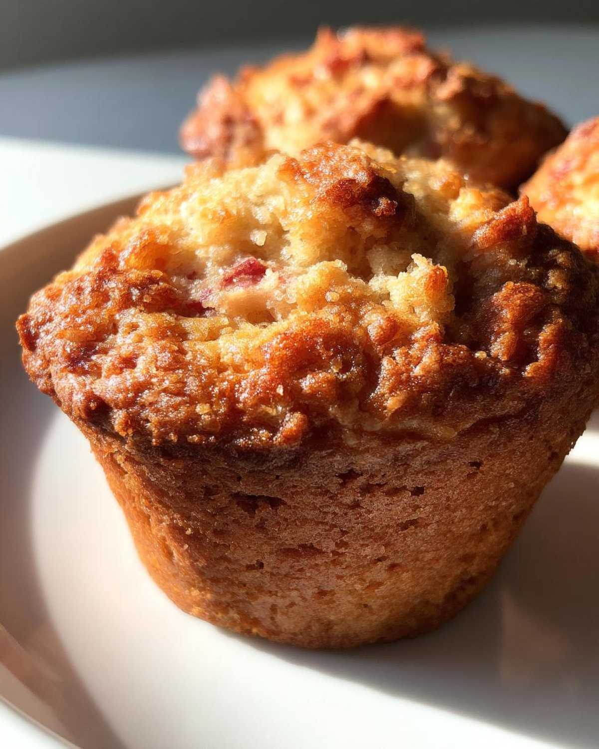 Rhubarb Muffins