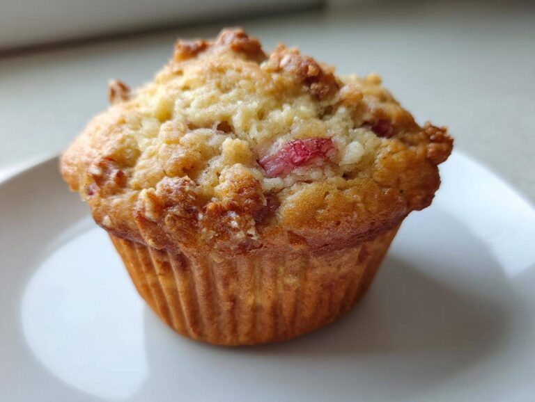 Rhubarb Muffins