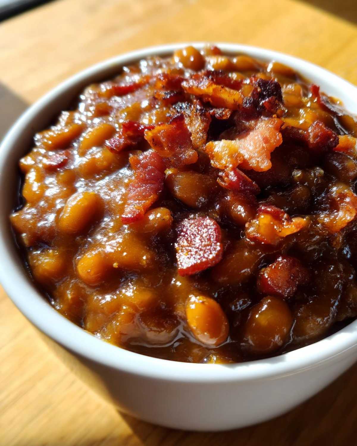 Slow Cooker Baked Beans