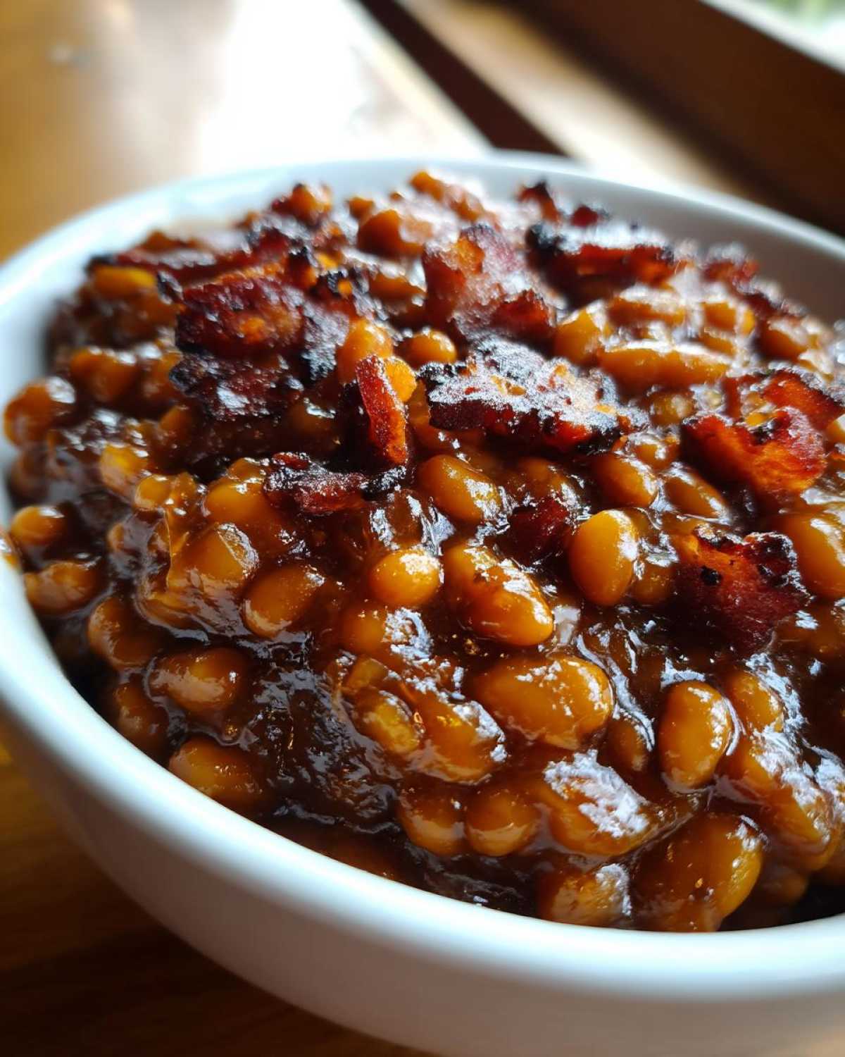 Slow Cooker Baked Beans
