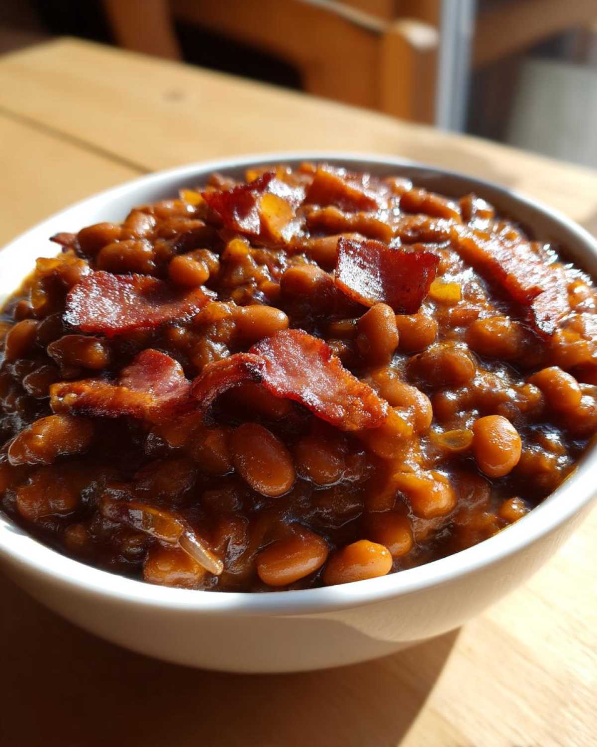 Slow Cooker Baked Beans