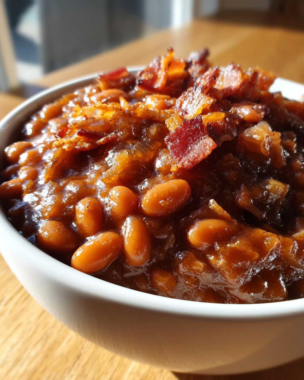 Slow Cooker Baked Beans