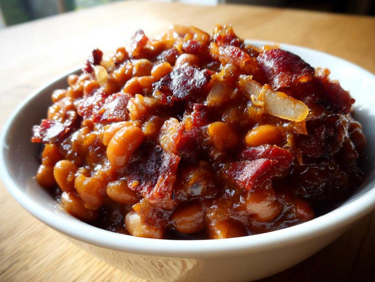 Slow Cooker Baked Beans