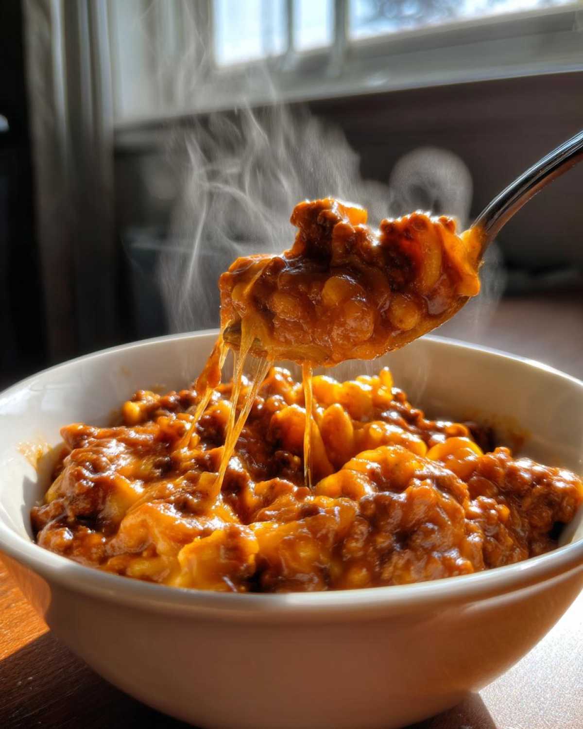 Slow Cooker Cowboy Casserole