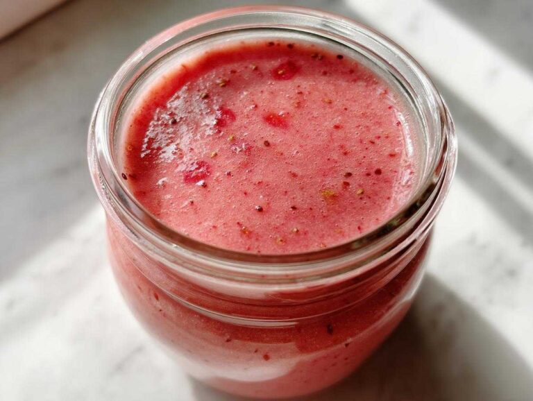 Strawberry vinaigrette
