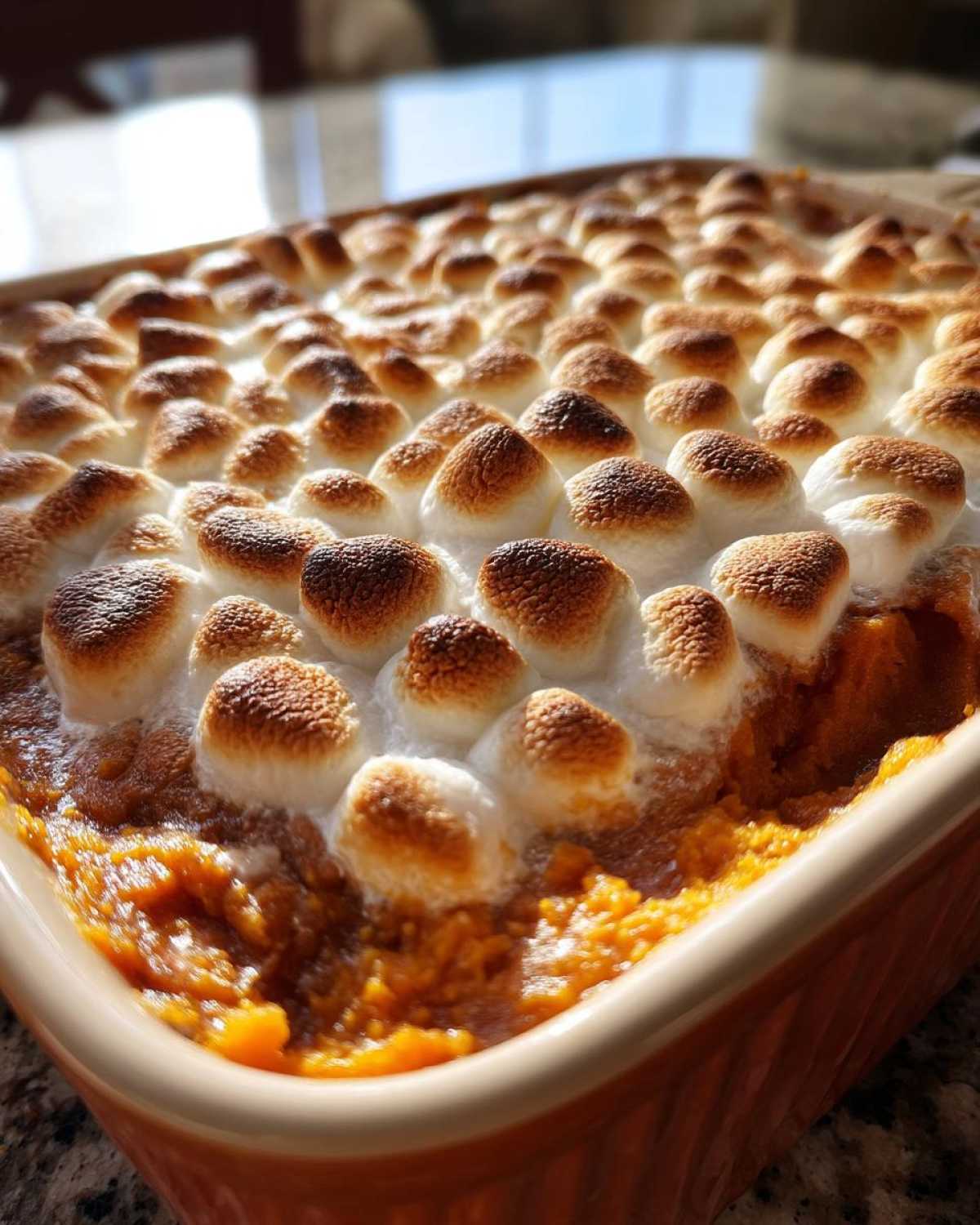 Sweet Potato Casserole with Marshmallows