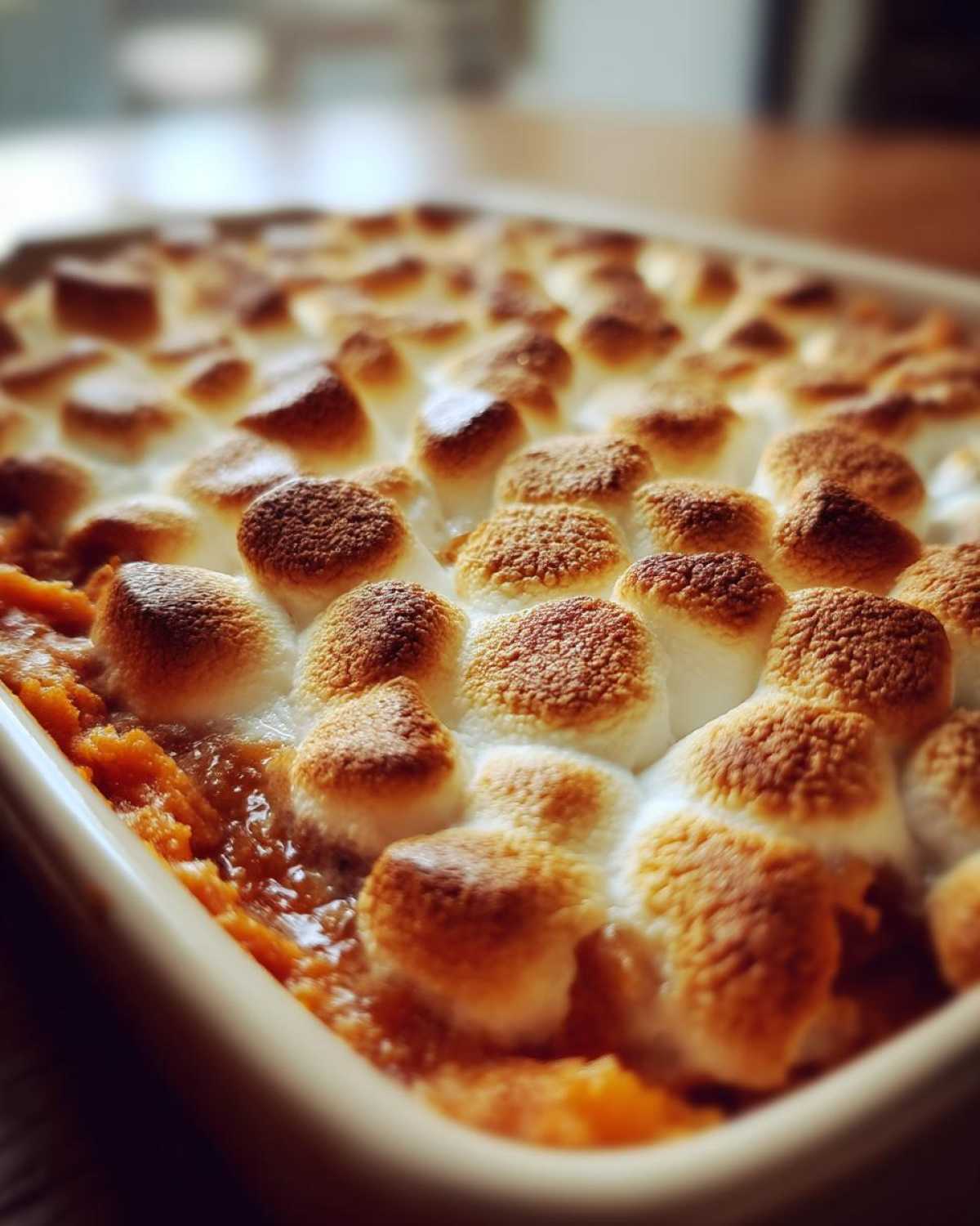 Sweet Potato Casserole with Marshmallows