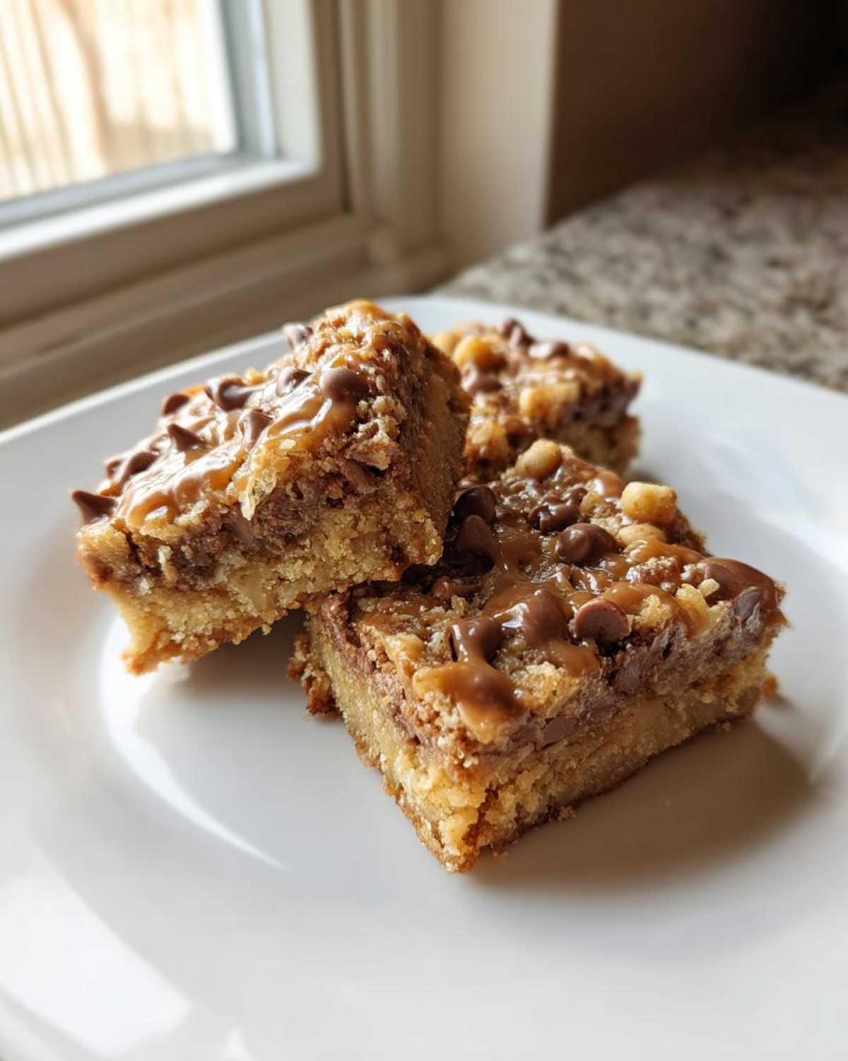 Toffee Bars from Cake Mix