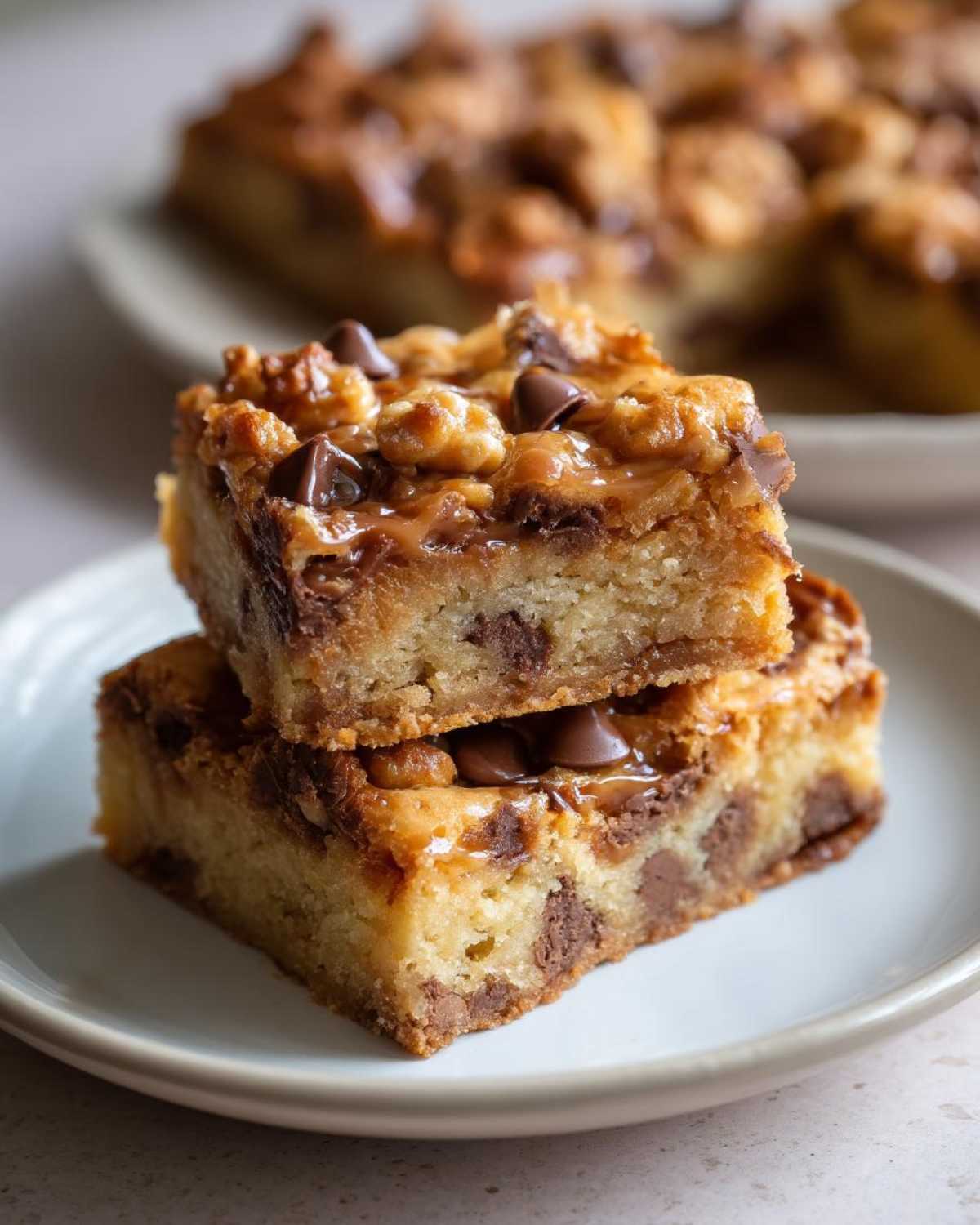Toffee Bars from Cake Mix
