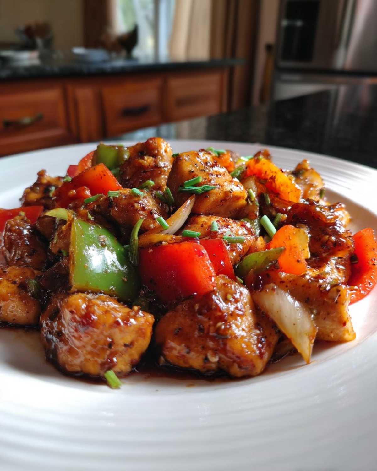 black pepper chicken